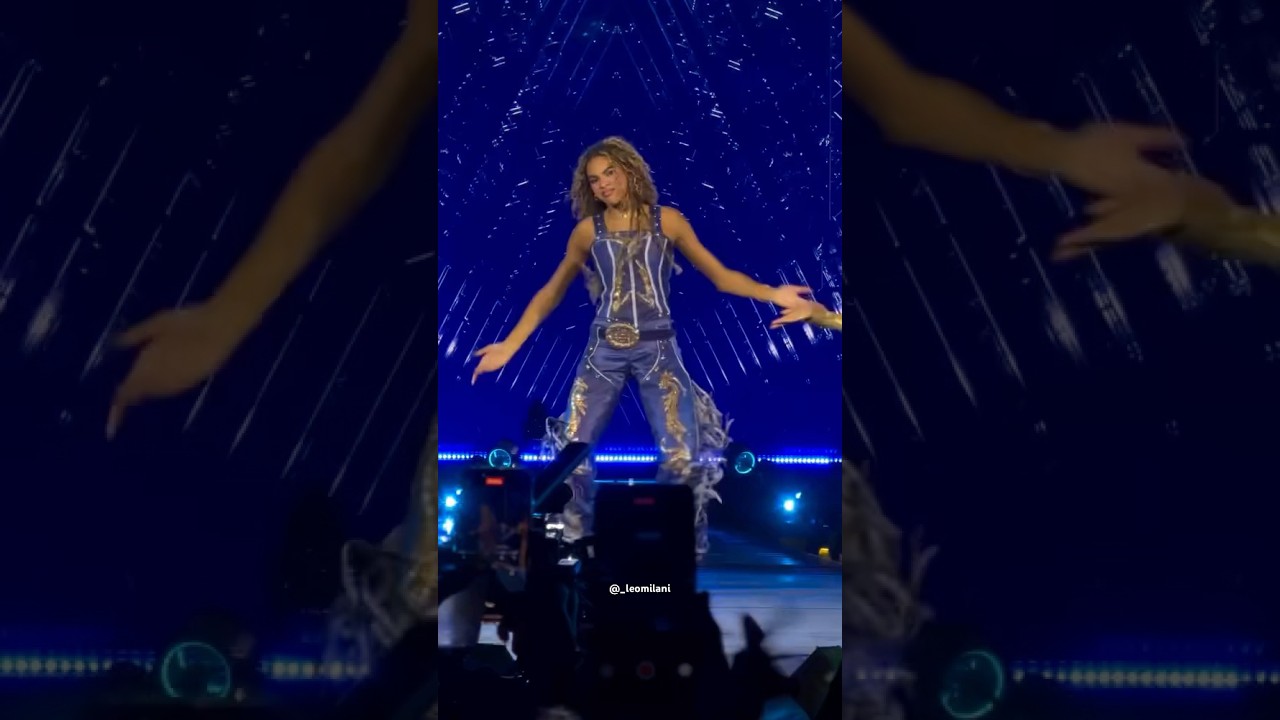 SUPERMODEL! Blue Ivy’s final walk on stage during the Cowboy Carter Tour #blueivy #beyonce #queenb