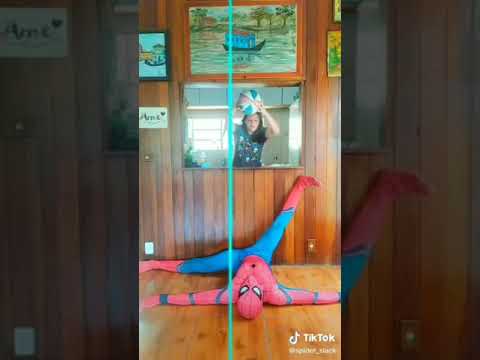 . Spidey's balls got hit while doing a time warp scan