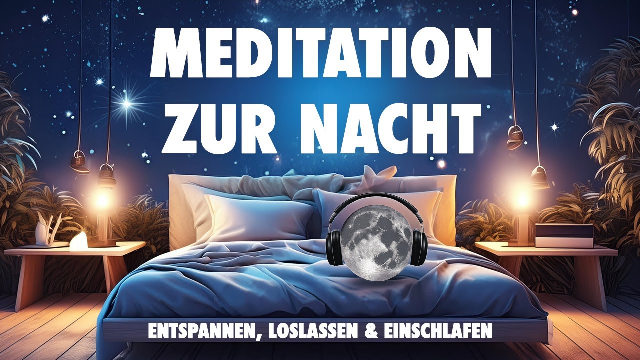 Nachtmeditation für tiefen Schlaf 🌙 – Entspannung, Loslassen & Einschlafen leicht gemacht