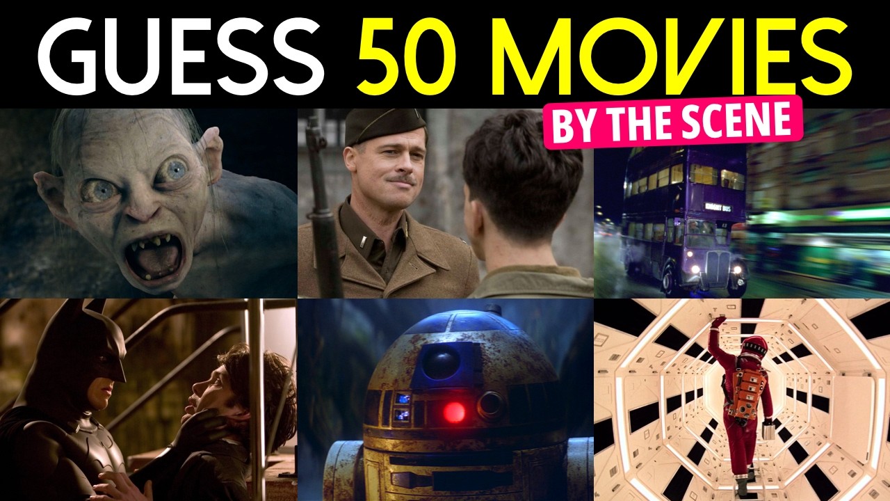 Guess the Movie by the Scene | Only Real Movie Fans Will Get Them All