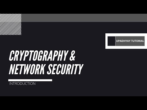 Cryptography and Network Security_L1_Introduction