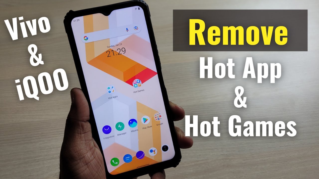Remove Hot Apps & Games from Vivo & iQOO 📱