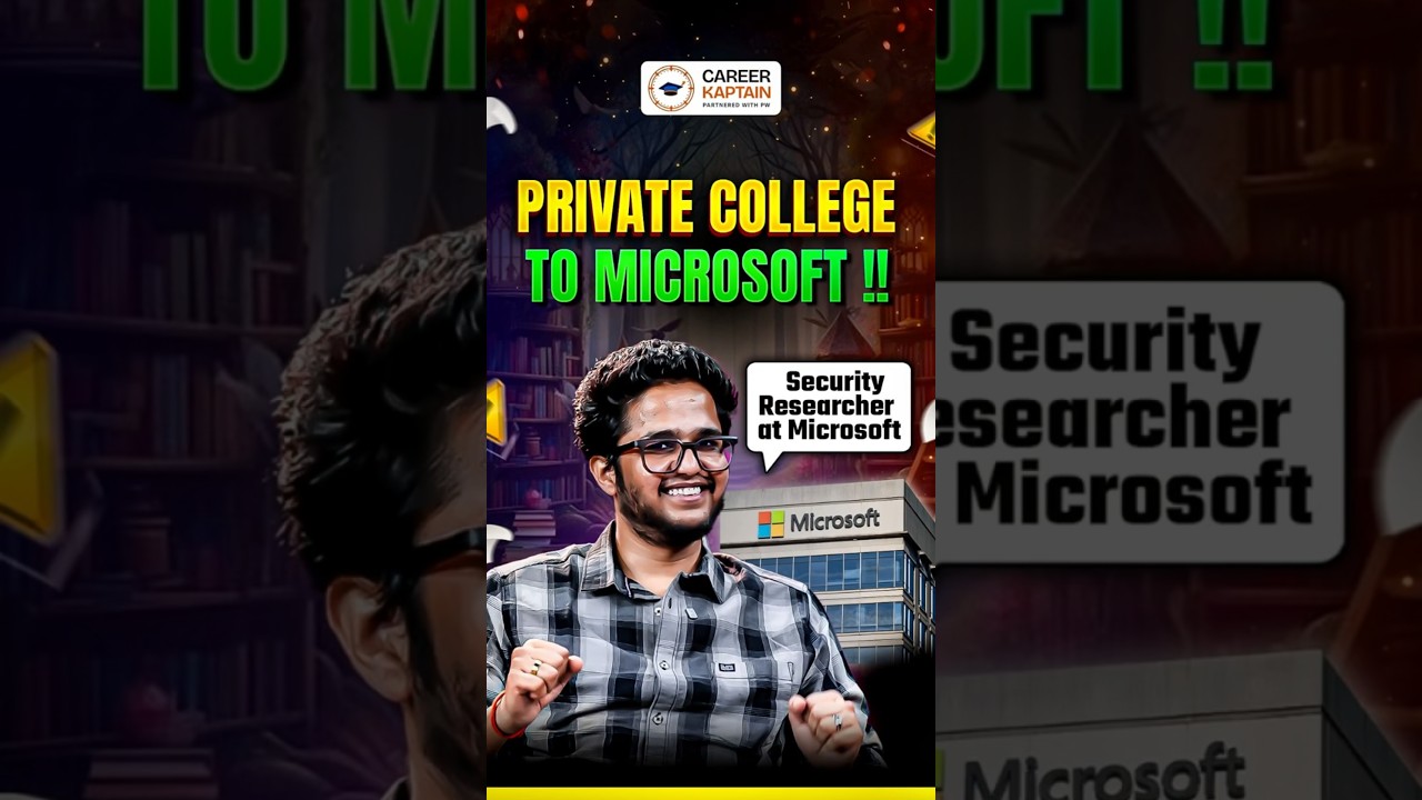 From Private College to Microsoft: Your Step-by-Step Career Guide 🚀