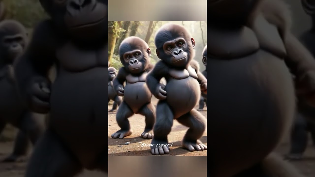 Hewan Lucu Joget Tang Tung Tung π