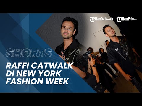 Raffi Ahmad Catwalk Bak Model Internasional Pakai Brand Lokal di New York Fashion Week