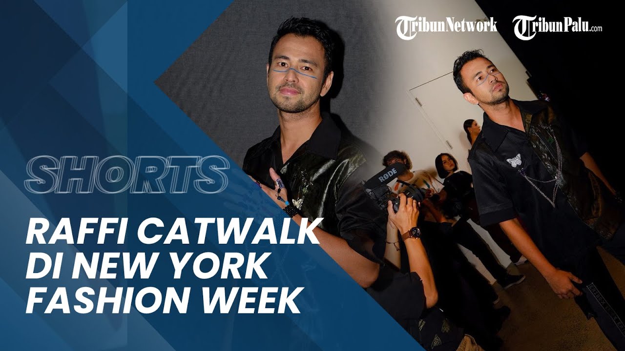 Raffi Ahmad Tampil Memukau sebagai Model Internasional di New York Fashion Week 🌟