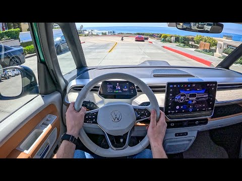 2025 Volkswagen ID. Buzz First Edition - POV Test Drive (Binaural Audio)