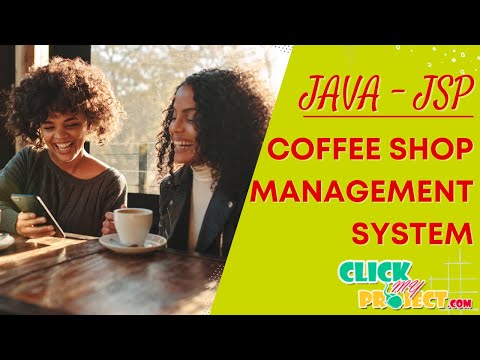 JAVA JSP Application project - Coffee Shop Management System - ClickMyProject