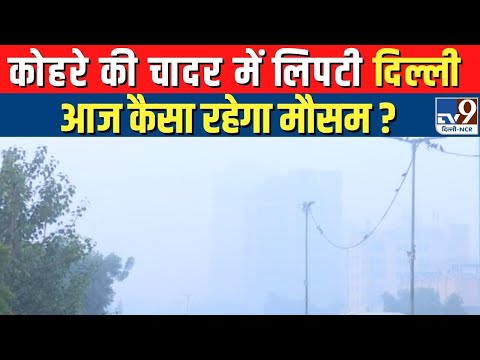 Weather Update: कोहरे की चादर में लिपटा Delhi NCR, आज कैसा रहेगा मौसम | Weather Forecast | TV9