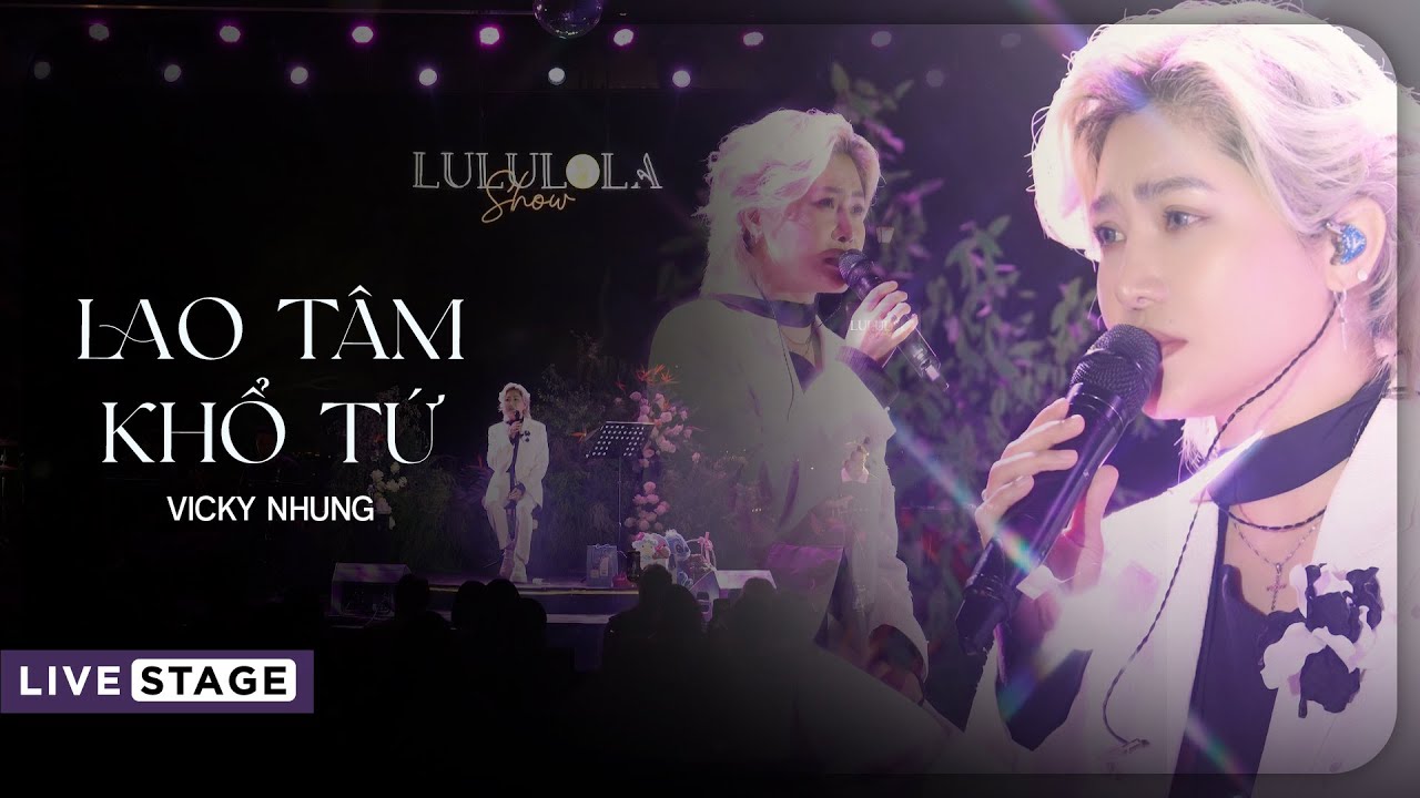 Lao Tâm Khổ Tứ Live - Vicky Nhung & Thanh Hưng 🎶