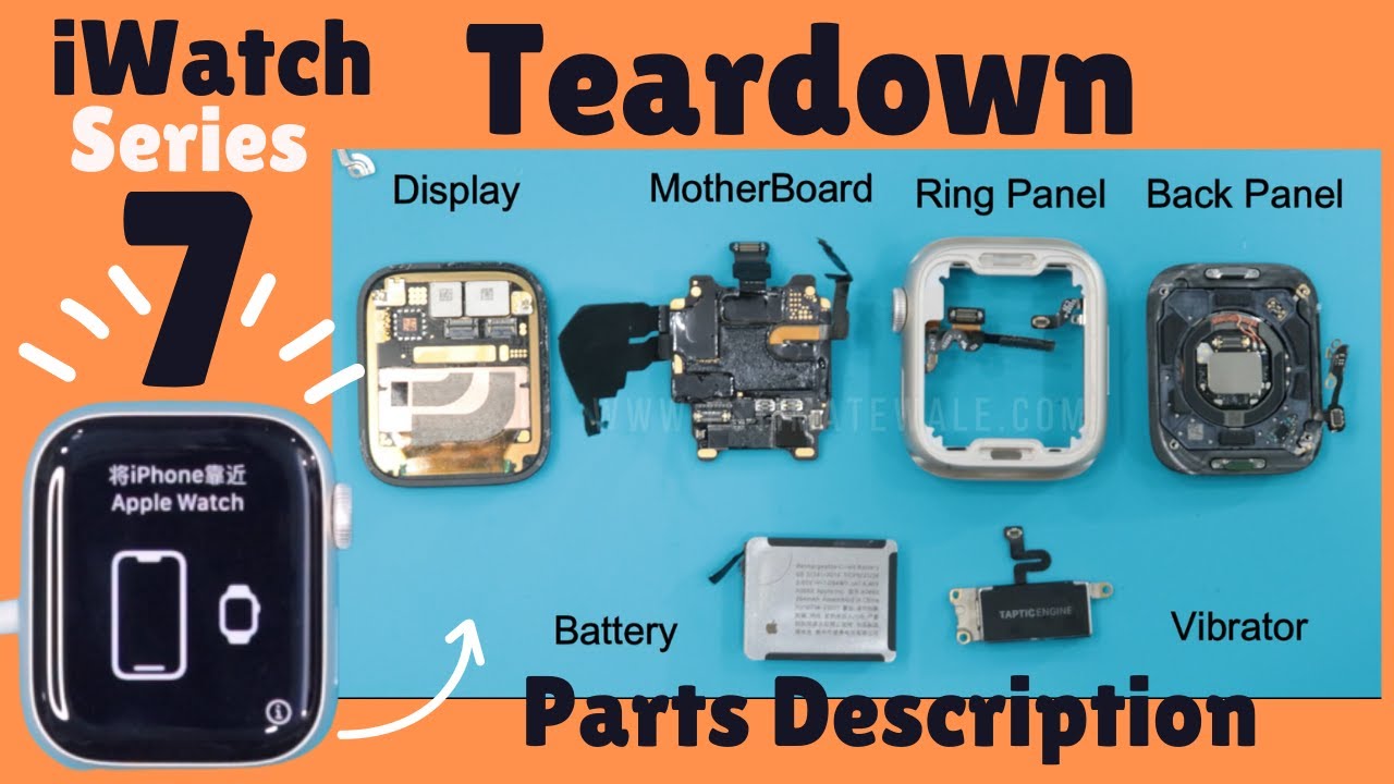 Apple Watch Series 7 Teardown & Assembly Guide 🔧