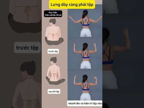 Bài tập cho tay vai và lưng thon gọn /Thảo Nguyên YoGa