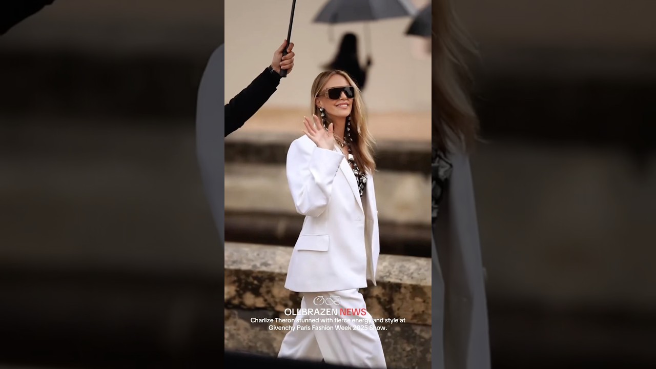 Charlize Theron Dazzles in Bold Style at Givenchy Paris Fashion Week 2025 ✨