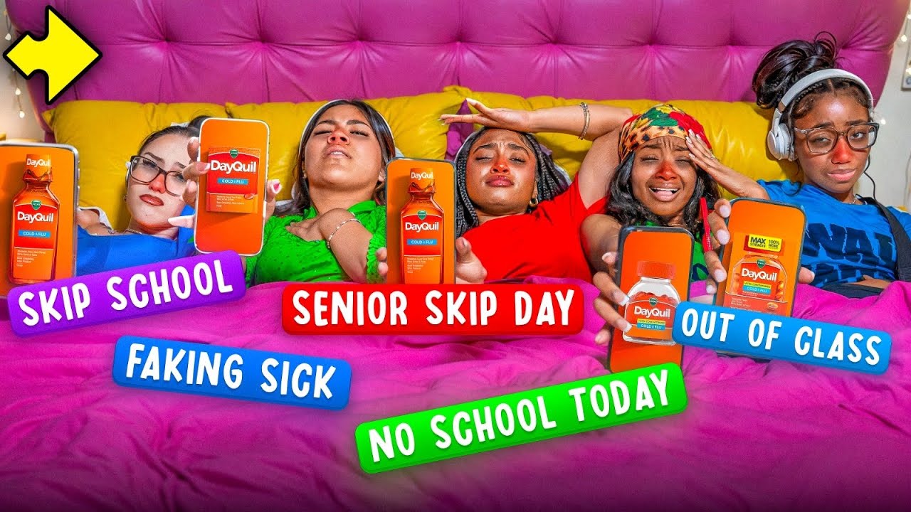 The Group Chat Faked Sick to Skip School! 😂