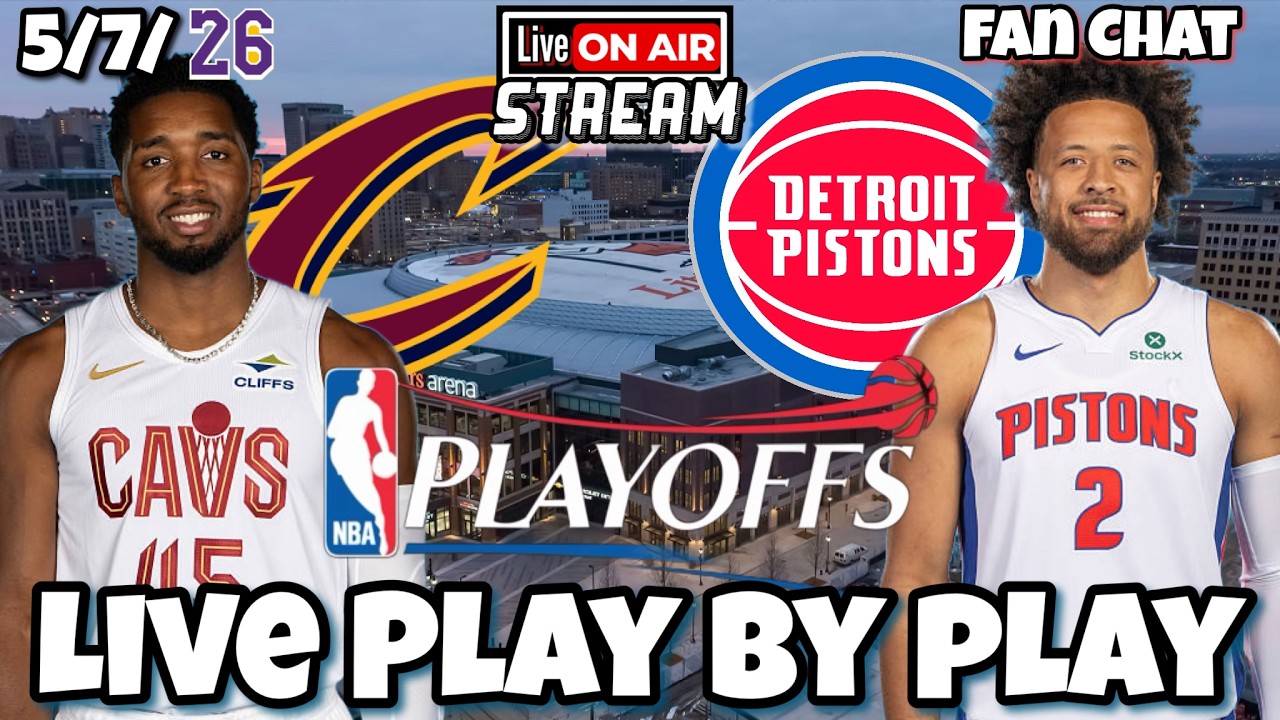 Detroit Pistons vs Cleveland Cavaliers Live Stream 🏀