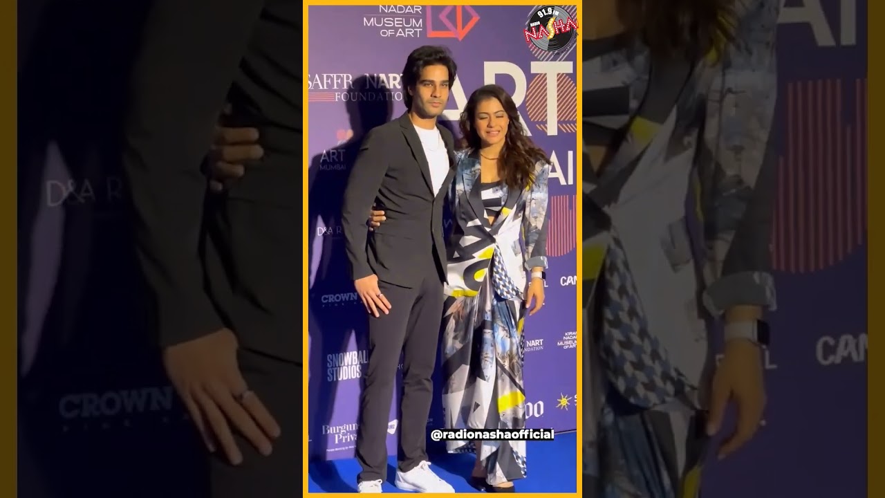 Kajol & Aaman Devgan Attend Karan Johar's Event 🎬