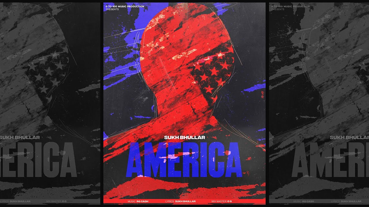 America || Sukh Bhullar || RG Cash  || Bear Hunt Music (Official Music Video) New Rap Song 2024