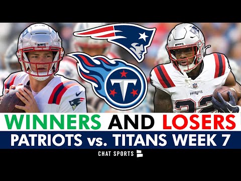 New England Patriots Winners & Losers vs. Titans NFL Week 7 Ft. Drake Maye & K’Lavon Chaisson