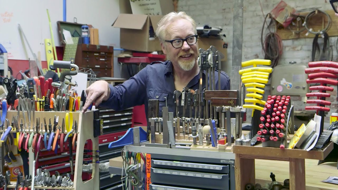 Adam Savage's Custom Tool Storage Stands 🧰