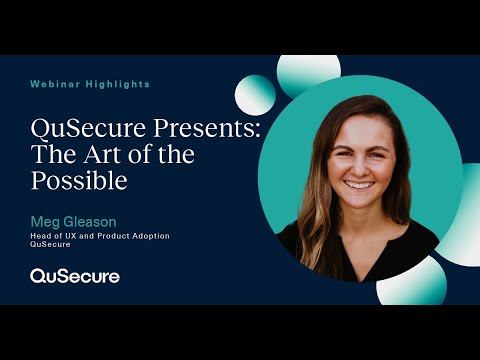 The Art of the Possible: Unlocking Post-Quantum Cryptography with Crypto Agility by #QuSecure