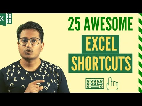 25 Essential Excel Keyboard Shortcuts 📊