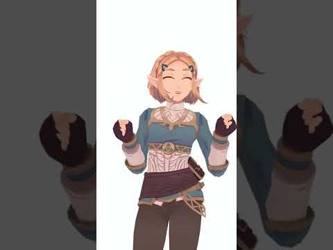 Zelda 3D Animation - They Want and Then  #shorts