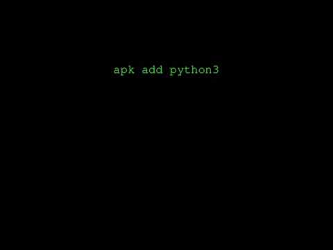 Install Python on ISH (IPhone Shell)