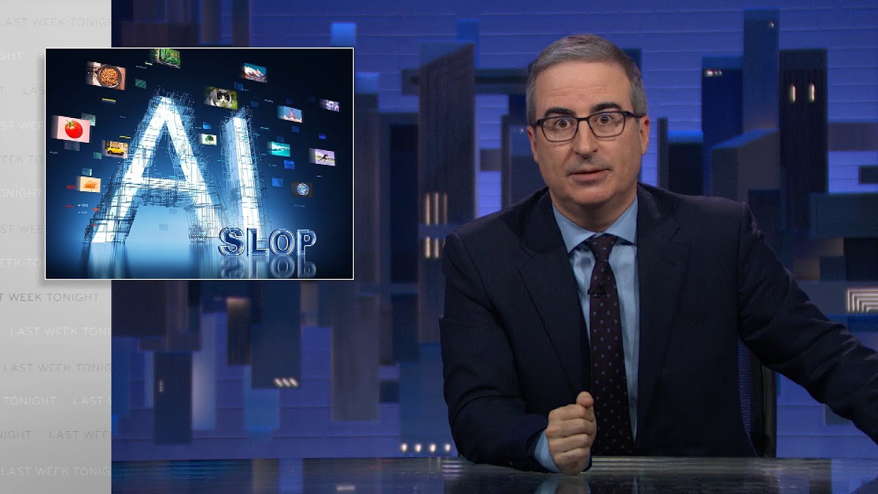 AI Slop: John Oliver on AI Content & Its Risks