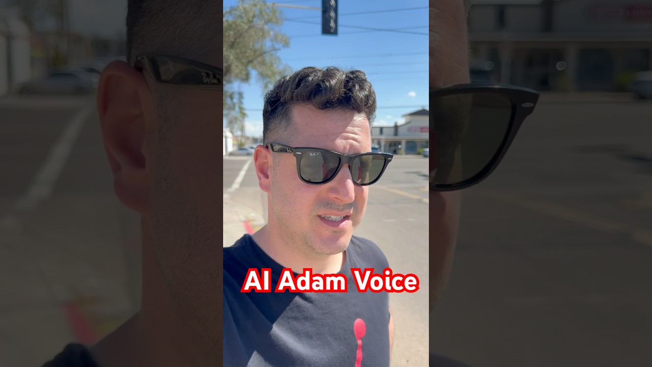 AI Adam Voice by Joshua Myers 🎙️