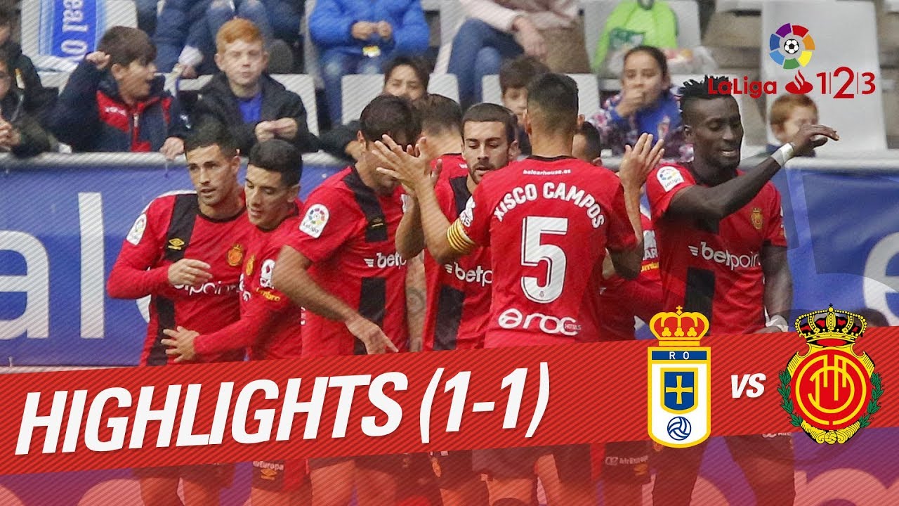 Real Oviedo y Mallorca empatan 1-1 ⚽