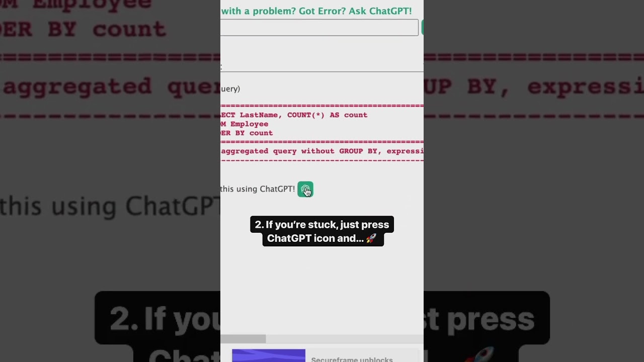 Master SQL for Free Using AI & ChatGPT! 🚀