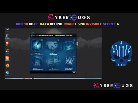 how to hide data in image Stegnography | You Can Hide 10gb Of Data | invisible secret 4 | In Hindi