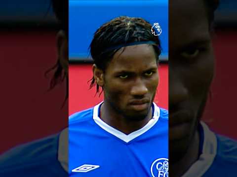 Didier Drogba Chelsea DEBUT 🔵