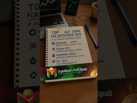 September 2025 ALTCOIN PICKS: 5 Coins Ready to PUMP | Expert Analysis