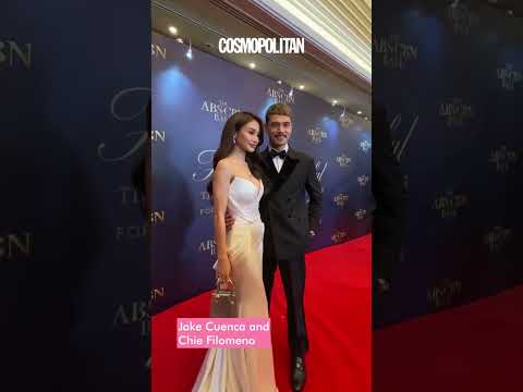 It’s a #redcarpet hard launch for #ChieFilomeno and #JakeCuenca! ❤️ #ABSCBNBall2023