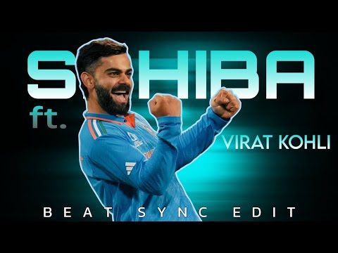 Virat Kohli X Sahiba🥰💓|| 3.5K special edit|| Beat Sync Edit||