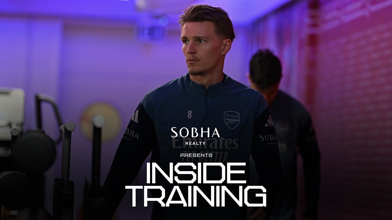 Odegaard's Training Spotlight 🔬 | Arsenal vs Chelsea