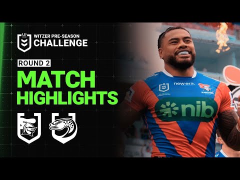 NRL Match Highlights 2025 | Knights v Eels  | Pre-Season, Week 2
