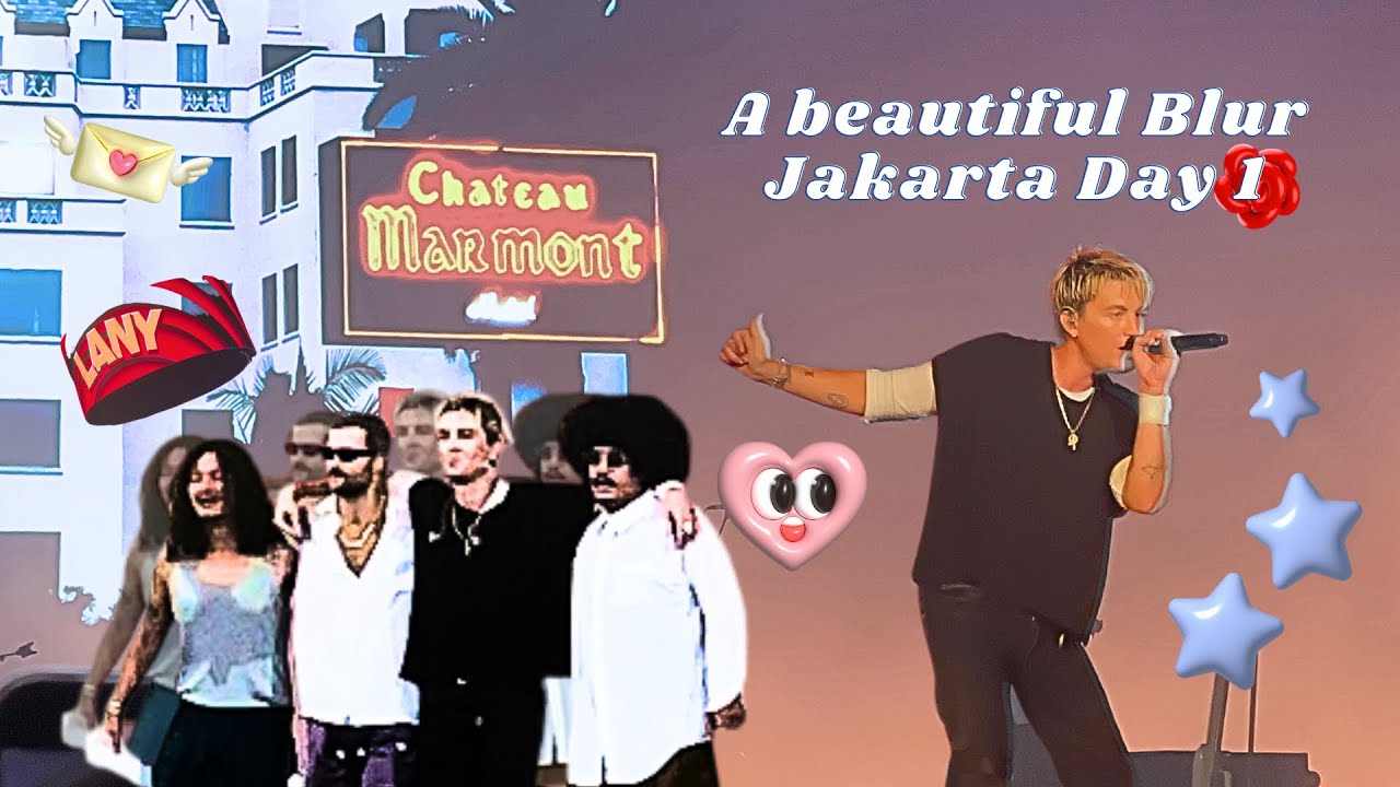 LANY in 4K • A Beautiful Blur Asia Tour : Jakarta | Oct 9th, 2024 | Bee's Vlog★☆