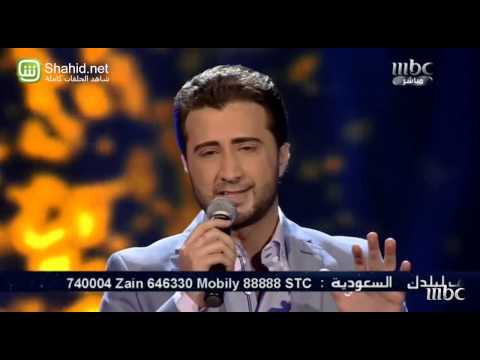 Arab Idol - حلقة الشباب - عبد الكريم حمدان - حلب يا نبع من الالم