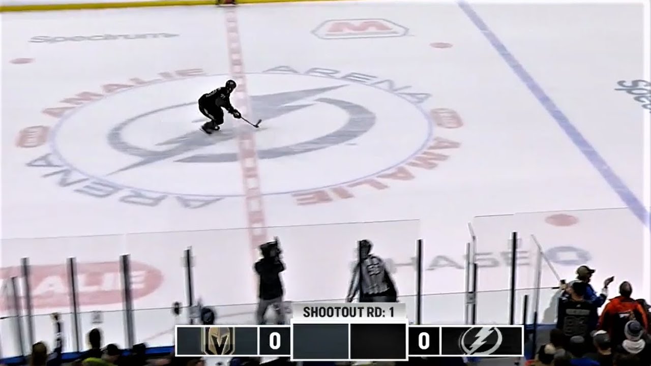Epic NHL Shootout: Golden Knights vs Lightning β Full Highlights from 1/29/22 π