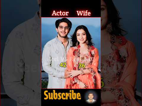 South Indian Actors Real Life Husband Wife age (Pt-38) #shorts #south #wife #actor #dulquersalmaan