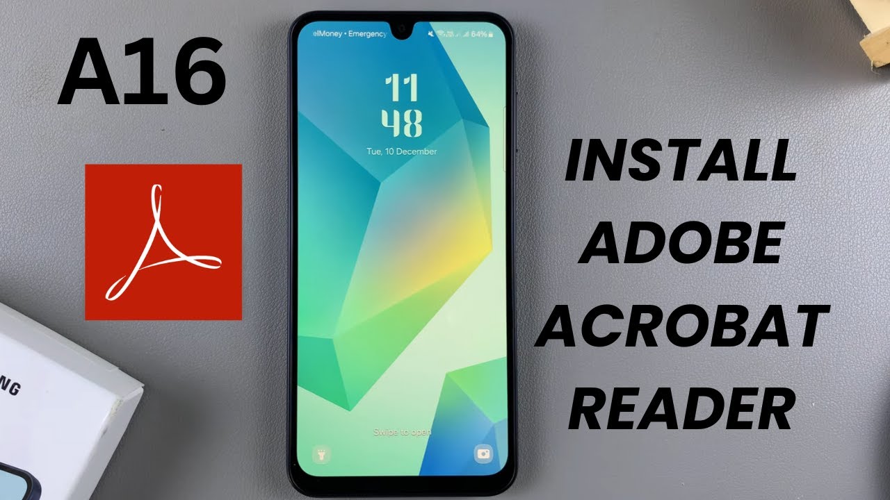 How To Install Adobe Acrobat Reader On Samsung Galaxy A16