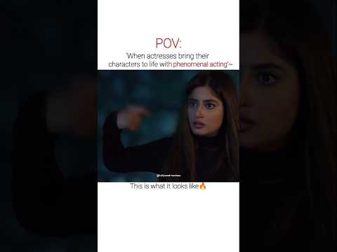 Pakistani actresses at their peak of acting🔥 #lollywood #sajalali #ayezakhan #trendingshorts