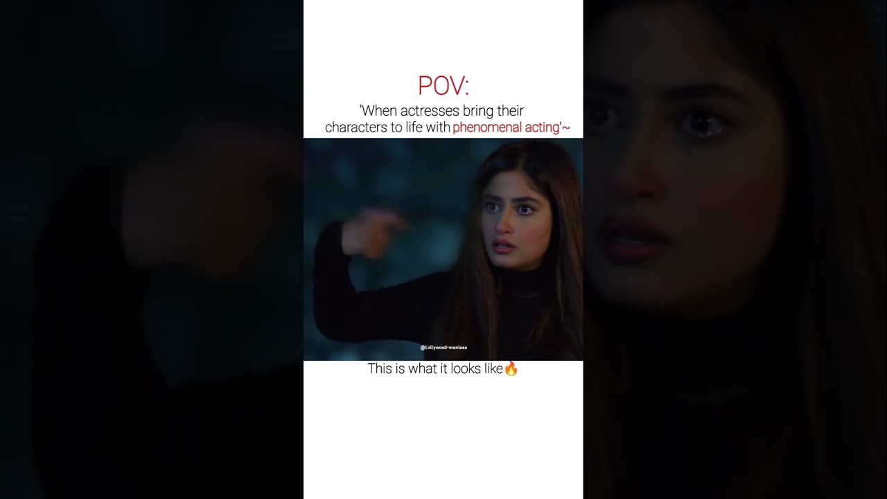 Pakistani Actresses at Their Acting Peak🔥