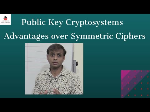 Public Key Cryptosystems - Advantages over Symmetric Ciphers
