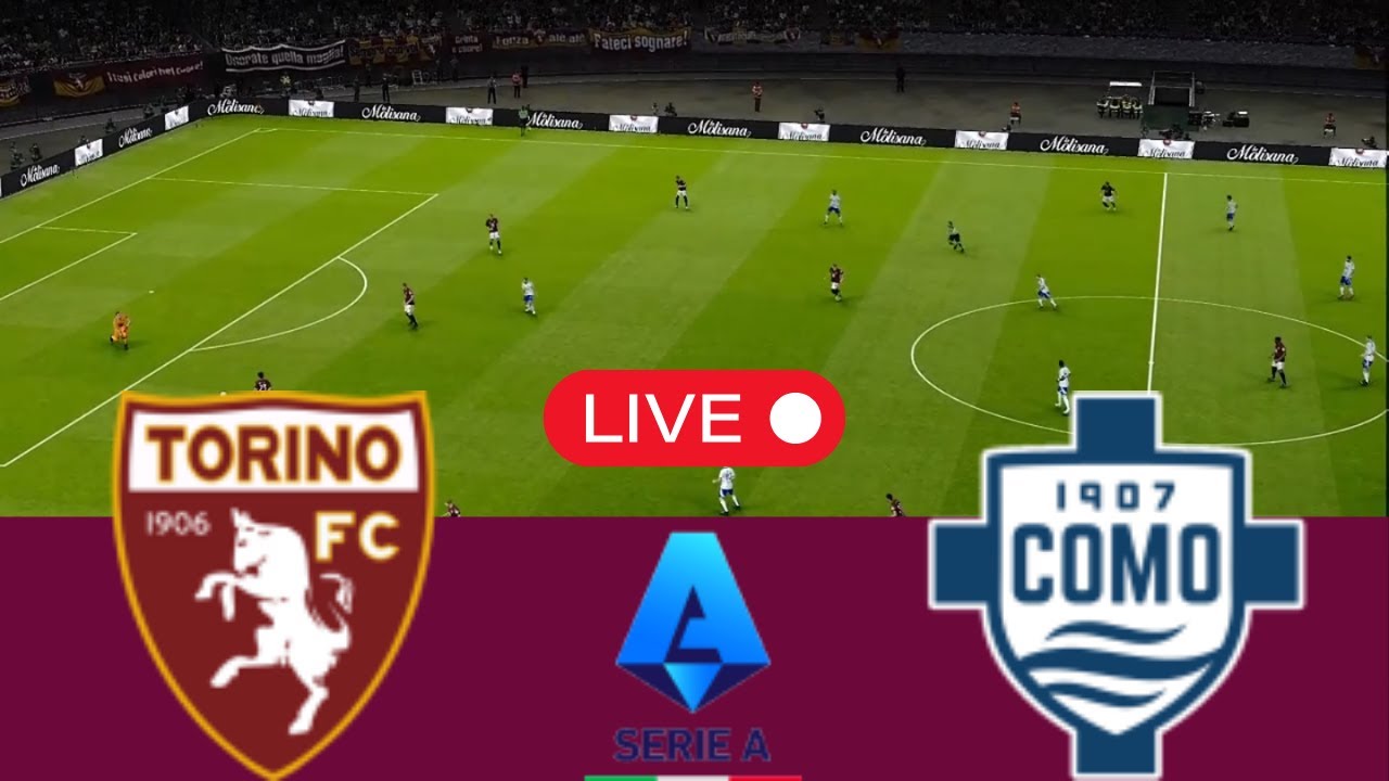 Torino vs Como Live Simulation | Serie A 2025 ⚽