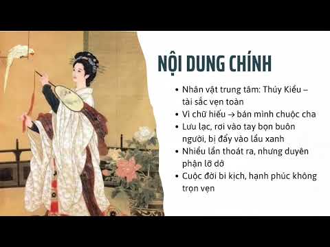 HD-C9- Giới thiệu tác phẩm truyện thơ "Truyện Kiều" - Nguyễn Du