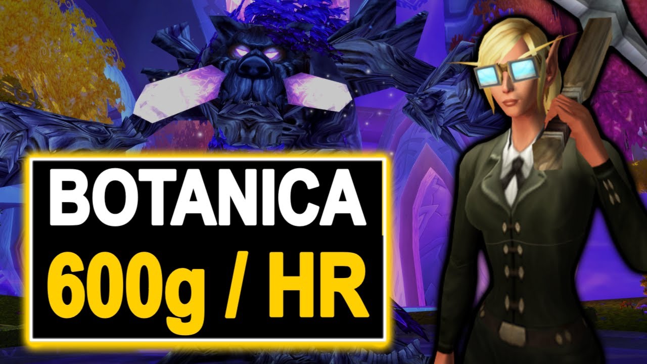 Botanica Raw Gold Farming in WOTLK Classic 💰