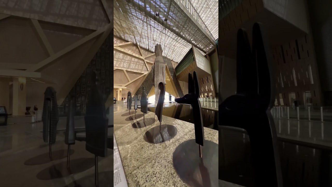Explore the Grand Egyptian Museum in Cairo 🏺